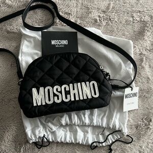 Mini Quilted Nylon Crossbody Bag